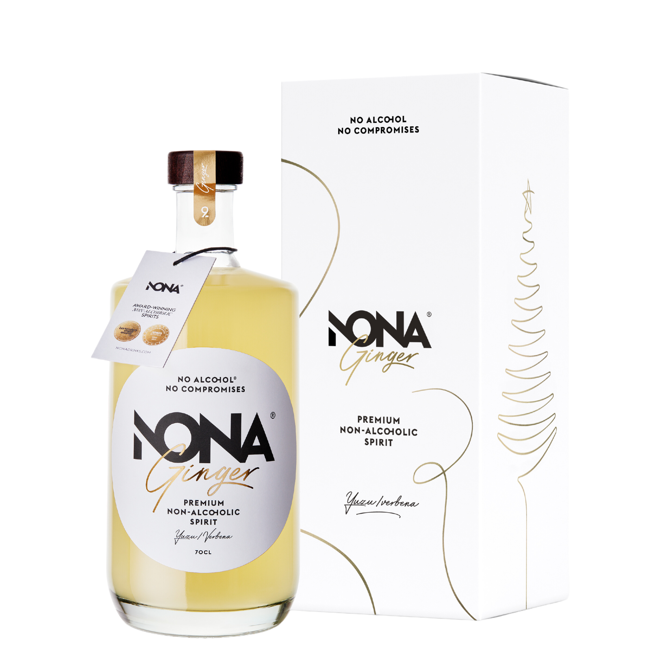 NONA Ginger 70cl + Weihnachtsgeschenkbox