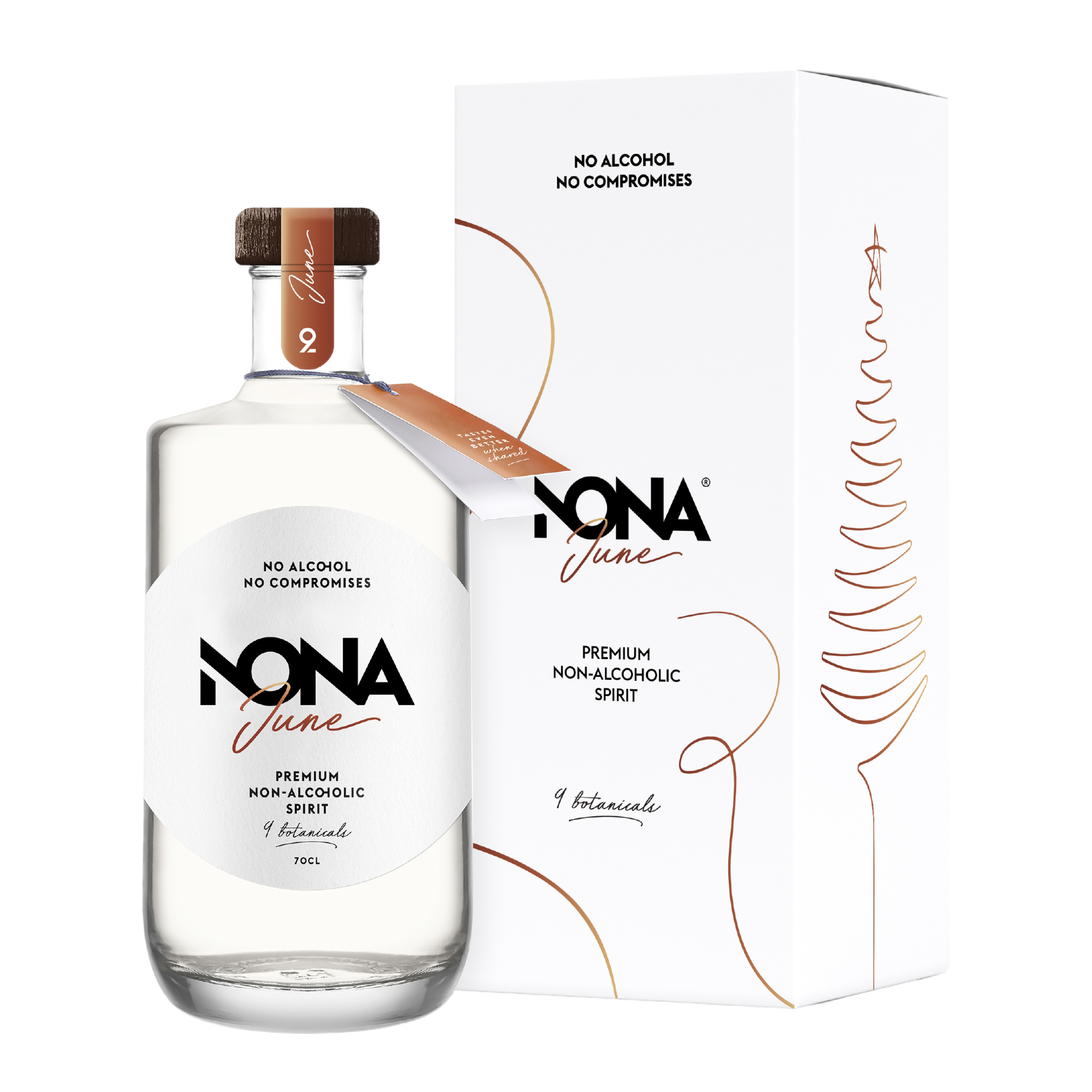 NONA June 70cl + Kerstcadeauverpakking